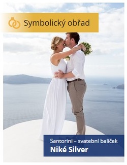 svadba na Santorini - balíček cena